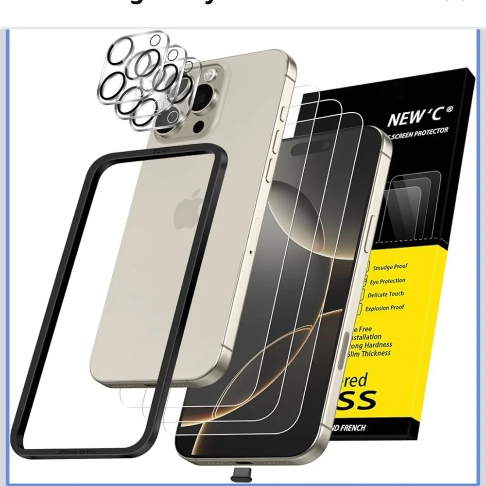 iPhone 16 pro screen protector